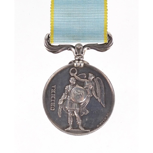 267 - British Victorian Military Crimea medal, awarded to PTECHAS.PRIEST.L.T.CORPS
