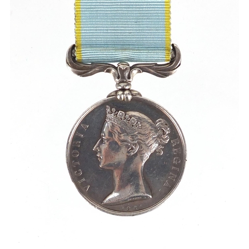 267 - British Victorian Military Crimea medal, awarded to PTECHAS.PRIEST.L.T.CORPS