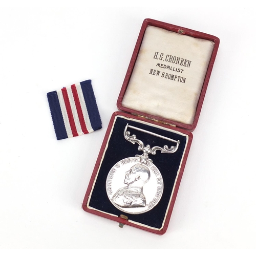 271 - British Military World War I George V Bravery in the Field  awarded to Private George Agar 358730, l... 