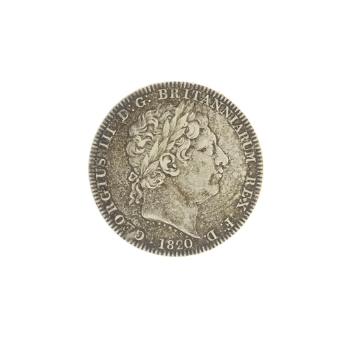 254 - George III 1820 crown