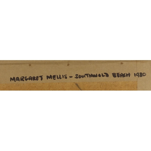 1245 - Margaret Mellis - Southwold Beach 1980, Drift wood construction, framed, overall 33.5cm x 33.5cm