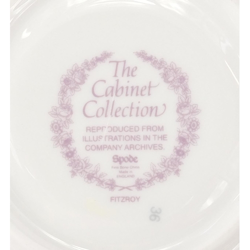2373 - Set of six Spode cabinet Collection trio's