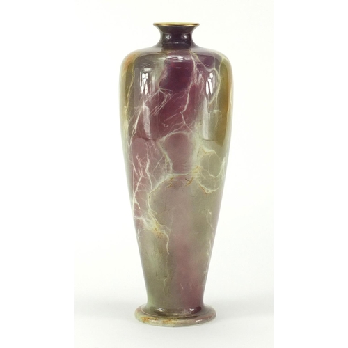 825 - Wilkinson's Royal Staffordshire Oriflamme vase, factory marks to the base, 31cm high