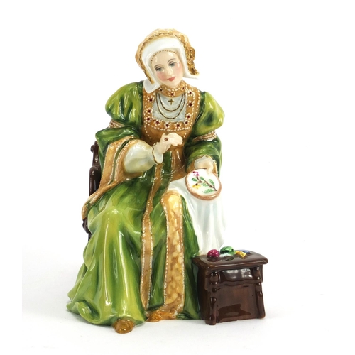2313 - Royal Doulton figurine - Anne of Cleves HN3356, limited edition 369/9500, 15.5cm high