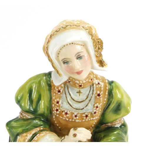 2313 - Royal Doulton figurine - Anne of Cleves HN3356, limited edition 369/9500, 15.5cm high