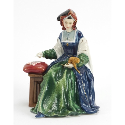 2301 - Royal Doulton figurine - Catherine of Aragon HN3233 limited edition 2910/9500, 17cm high
