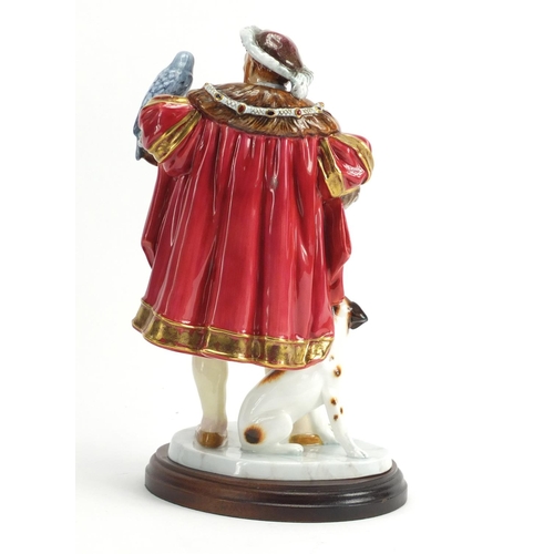 2287 - Royal Doulton figure - Henry VIII HN3350, with box, limited edition 381/1991, 26.5cm high