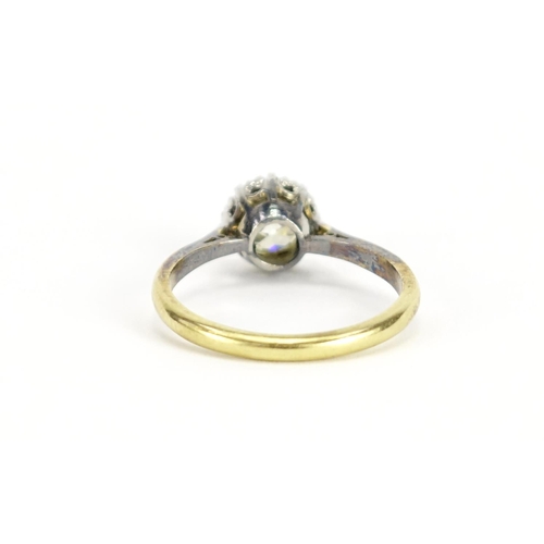 962 - 18ct gold diamond solitaire ring, approximately 1.25ct, size O, 3.2g