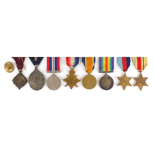 278 - British Military World War I and World War II medal group including a trio awarded to 1953CPL.S.SPAN... 
