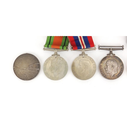 276 - British Military medals and two sports medals including a World War I pair awarded to 40650.2.A.M.C.... 