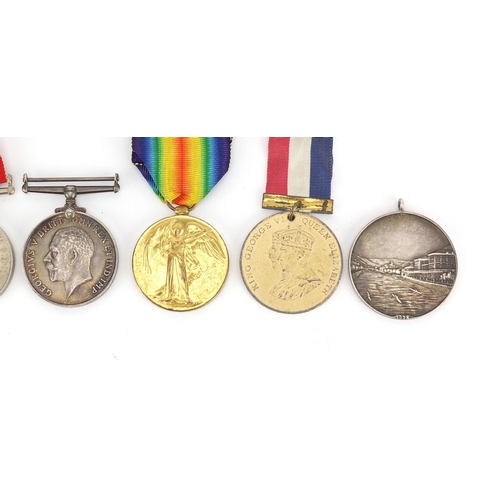 276 - British Military medals and two sports medals including a World War I pair awarded to 40650.2.A.M.C.... 