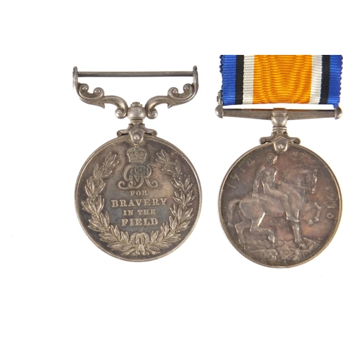 270 - British Military World War I medal group including George V Bravery in the Field, awarded to 1885PTE... 