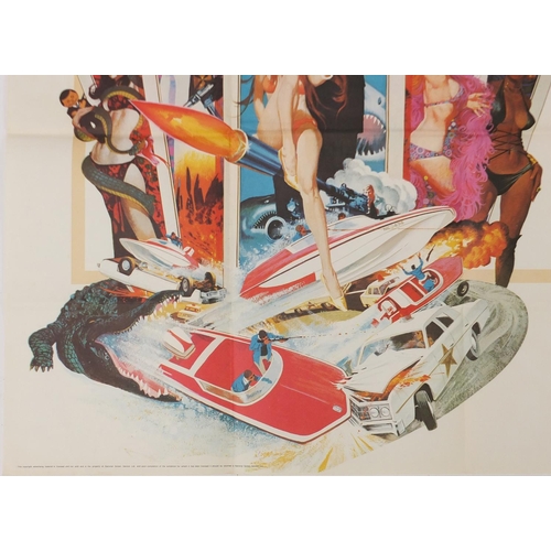 209 - Vintage James Bond 007 Live And Let Die UK quad film poster, printed by Lonsdale and Bartholomew