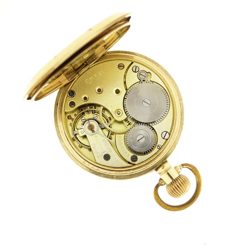 1232 - Military interest Omega open face pocket watch with subsidiary dial, the dial numbered B.B.2559, 5cm... 