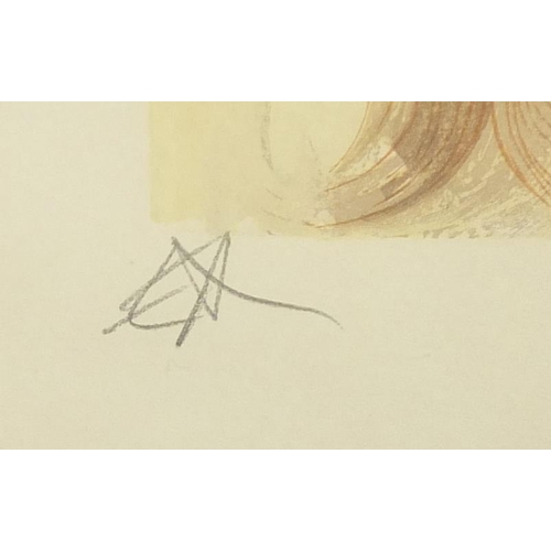 1473 - Salvador Dali - The Greatest Beauty of Beatrice, pencil signed lithograph in colour, details verso, ... 