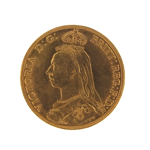 237 - Queen Victoria 1887 double sovereign