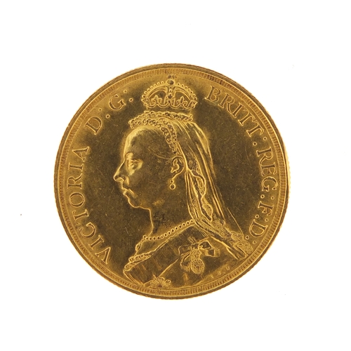 238 - Queen Victoria 1887 double sovereign