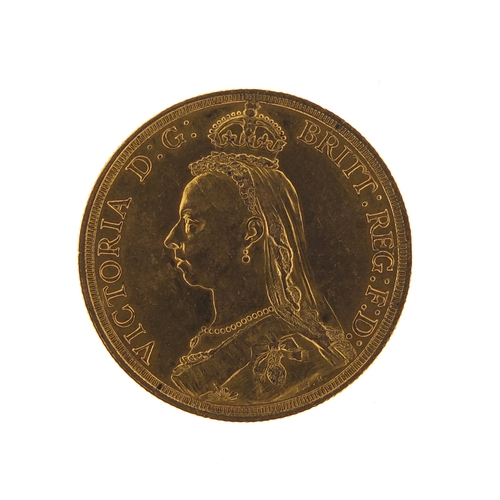 239 - Queen Victoria 1887 double sovereign