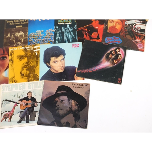2533 - Vinyl LP's including Led Zeppelin, Crosby Stills  Nash & Young, Terry Reid, Leonard Cohen, Joni Mitc... 
