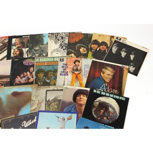 2537 - Vinyl LP's including The Beatles, The Rolling Stones, John Mayall, Adam Faith, Donovan and Led Zeppe... 