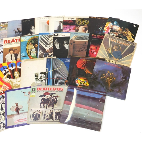 2539 - Vinyl LP's including The Beatles Abbey Road with Misaligned Apple sleeve, David Bowie, Led Zeppelin,... 