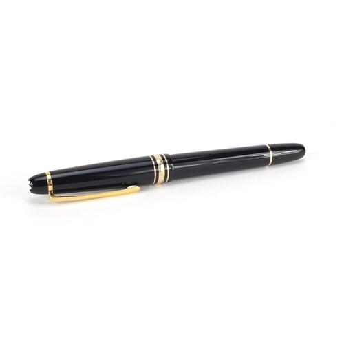 2560 - Montblanc Frederic Chopin Meisterstuck fountain pen with 14k gold nib, numbered 4810 and case