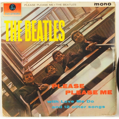 2550 - The Beatles Please Please Me vinyl LP, mono PMC 1202