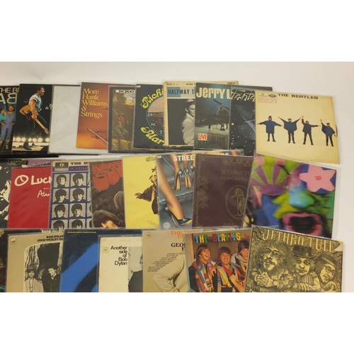 2527 - Vinyl LP's including The Beatles, Family, Bob Dylan, Jethro Tull, Bruce Springsteen and Brenda Lee
