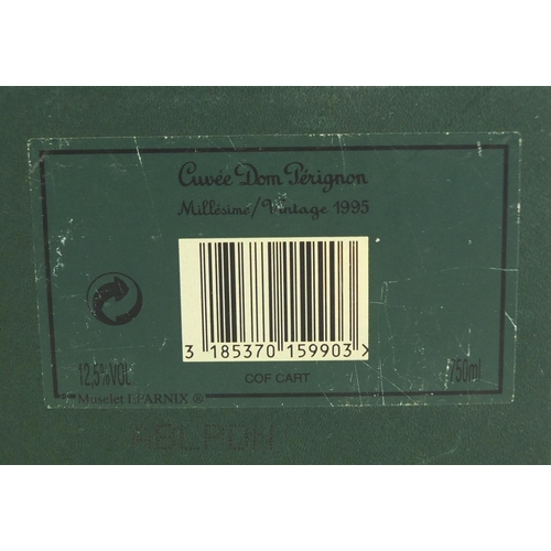 2311 - Bottle of vintage 1995 Moët & Chandon Dom Perignon, housed in a sealed box