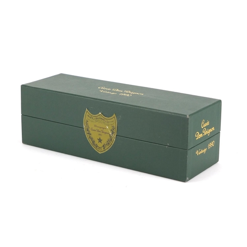 2182 - Bottle of vintage 1990 Moët & Chandon Dom Perignon, housed in a sealed box