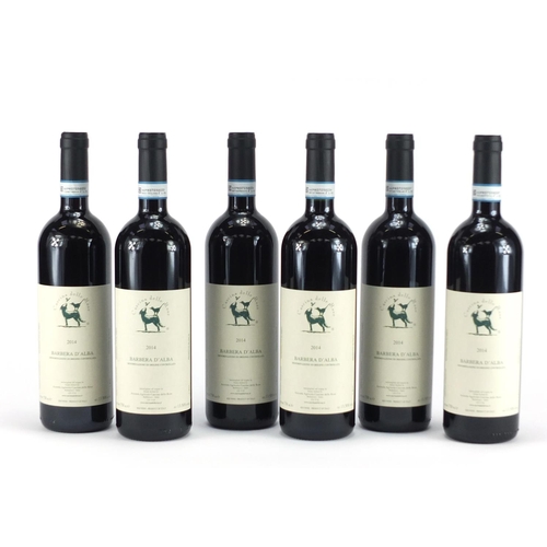 2271 - Six bottles of 2014 Cascina Delle Rose Barbera D'alba red wine