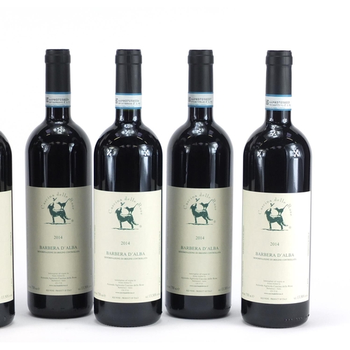 2271 - Six bottles of 2014 Cascina Delle Rose Barbera D'alba red wine