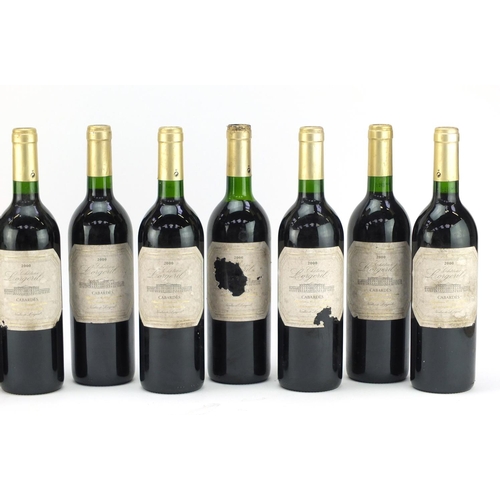 2370 - Ten bottles of 2000 Château Lorgeril Cabardés red wine