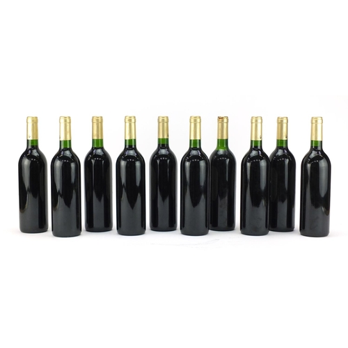 2370 - Ten bottles of 2000 Château Lorgeril Cabardés red wine