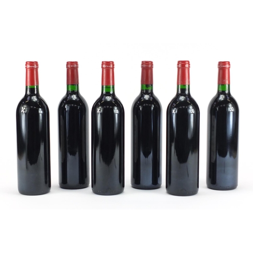 2263 - Six bottles of 1985 Château Ormes De Pez St Estephe red wine