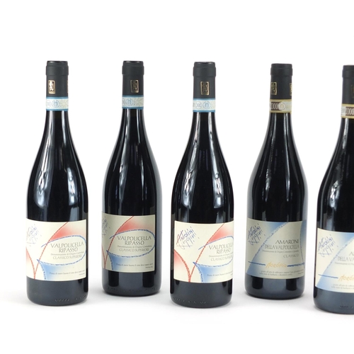 2265 - Six bottles of Antolini red wine comprising three bottles of 2010 Valpolicella Ripasso Classico and ... 