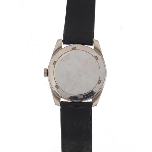 3039 - Vintage gentleman's Hamilton wristwatch with box and paperwork, 3.4cm in diameter