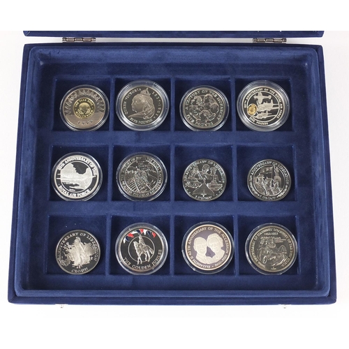 2737 - Proof and other coins, some silver including 1904 silver dollar, The Golden Jubilee fifty pence, 80t... 