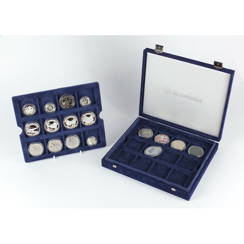 2727 - Proof and other coins, some silver including 80th Anniversary of The Royal Air Force, Guernsey silve... 