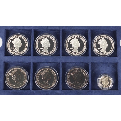 2727 - Proof and other coins, some silver including 80th Anniversary of The Royal Air Force, Guernsey silve... 