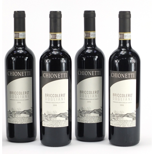 2203 - Six bottles of 2016 Chionetti Briccoler Dogliani red wine