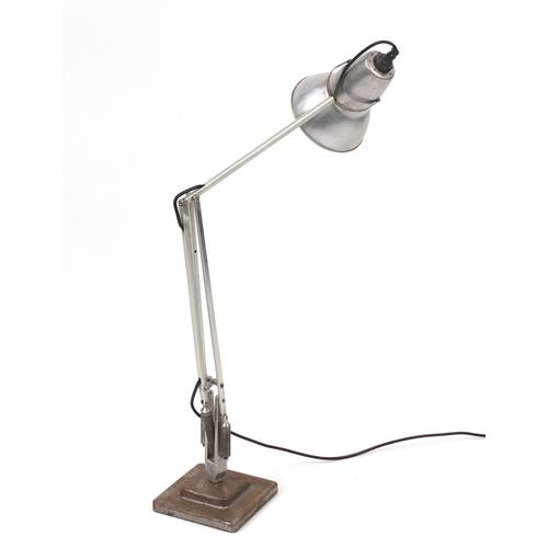 2089 - Vintage Herbert Terry aluminium anglepoise lamp