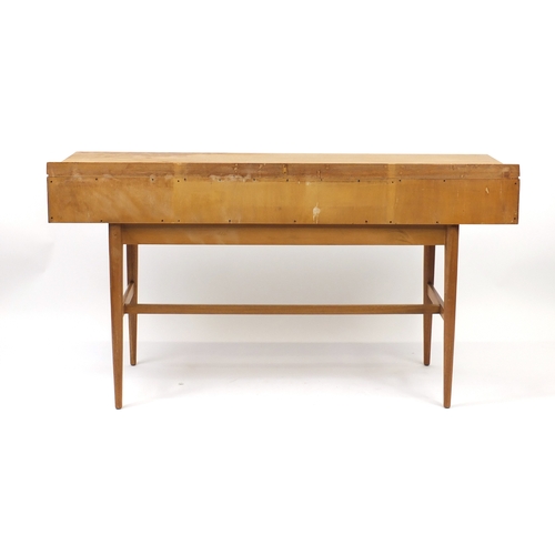 2097 - Vintage Archie Shine teak console table by Robert Heritage, 73cm H x 137cm W x 46cm D