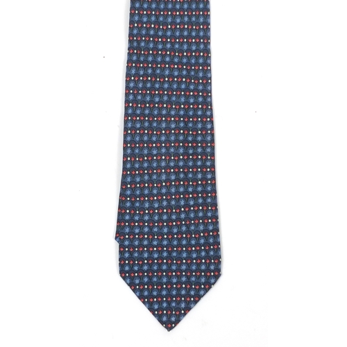 2619 - Hermes silk tie with box, 140cm in length