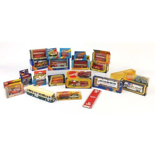 633 - Boxed die cast vehicles including Corgi Junior, Matchbox Super Kings and Dinky