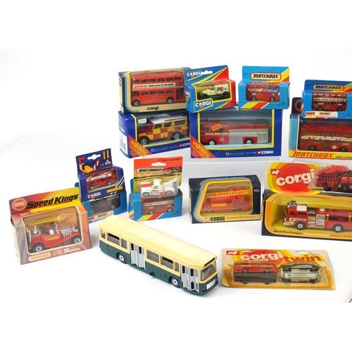 633 - Boxed die cast vehicles including Corgi Junior, Matchbox Super Kings and Dinky