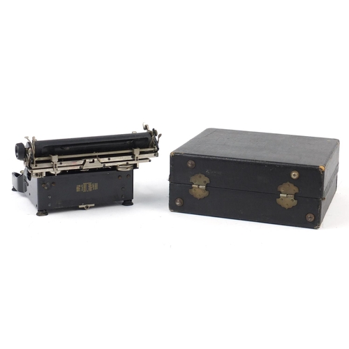 618 - Vintage Corona portable typewriter, patented July 10th 1917