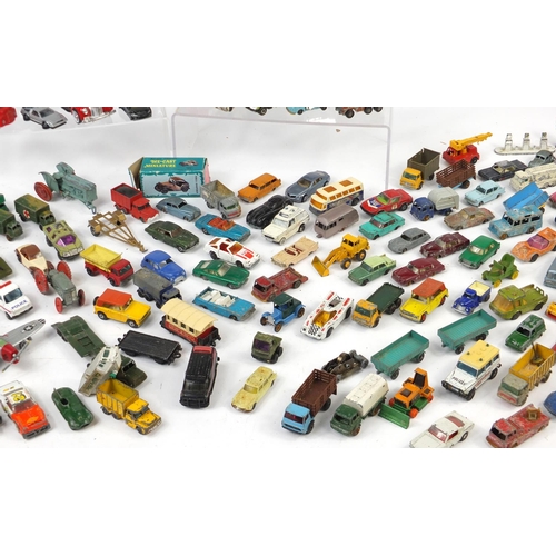 636 - Mostly vintage Matchbox die cast vehicles