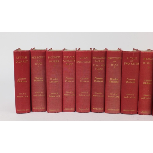 1085 - Charles Dickens in thirteen volumes, published by Chapman and Hall