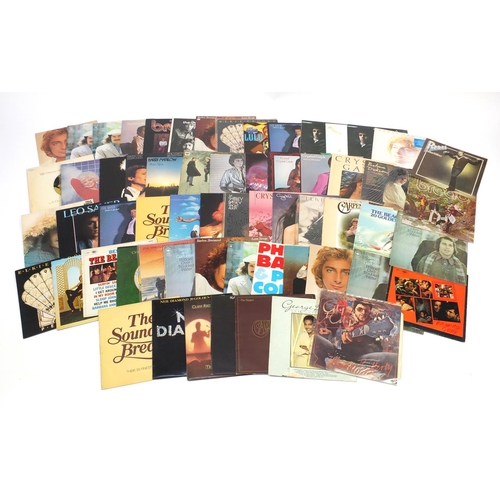 692 - Vinyl LP's including Barry Manilow, Simon & Garfunkel, Bread, Barbra Streisand and Lulu